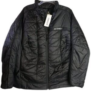 Adidas Terrex Womens Plus Size 2X Multi Insulated Jacket Black READ DESCRIPTION